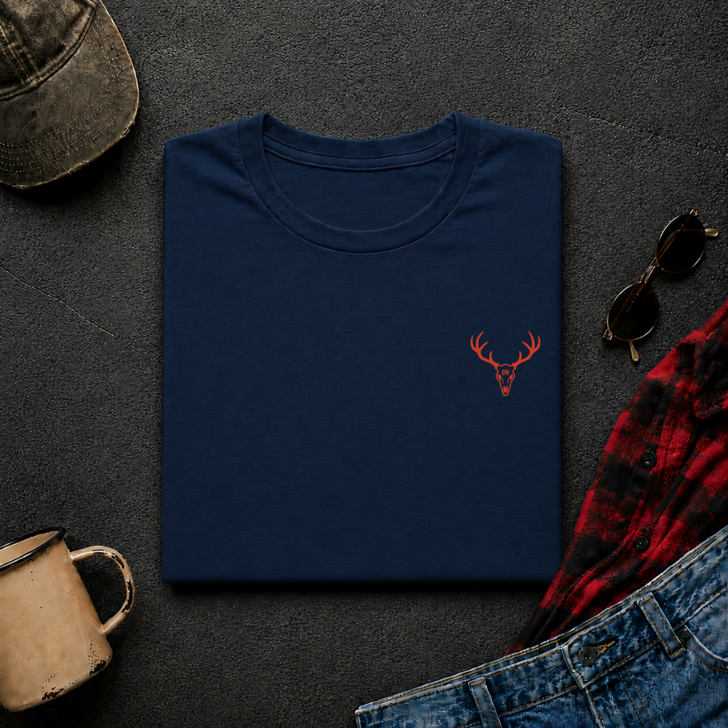 Cabin Fever T-Shirt | Minimal Chest Emblem