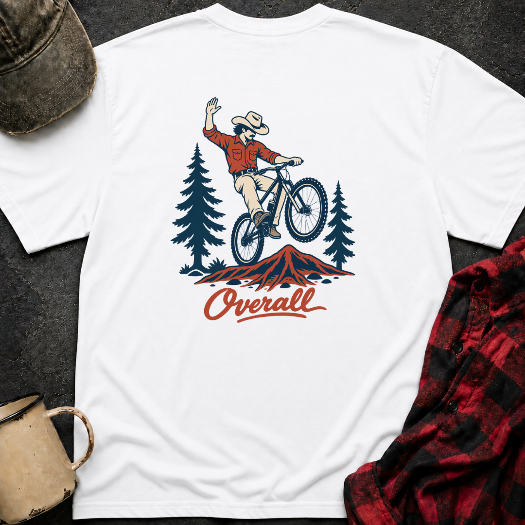 Forest Rodeo T-Shirt | Minimal Chest Emblem