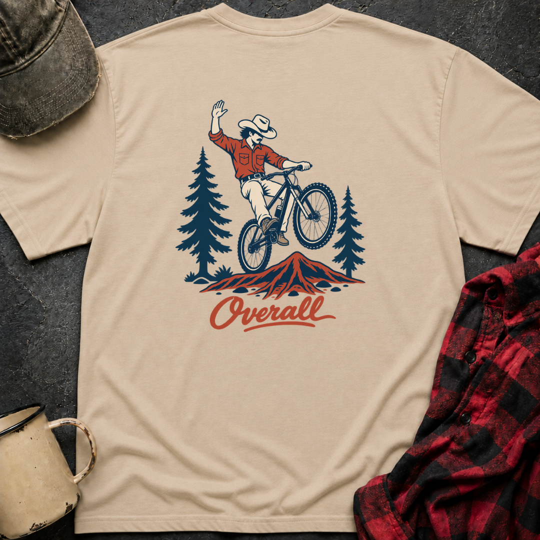 Forest Rodeo T-Shirt | Minimal Chest Emblem
