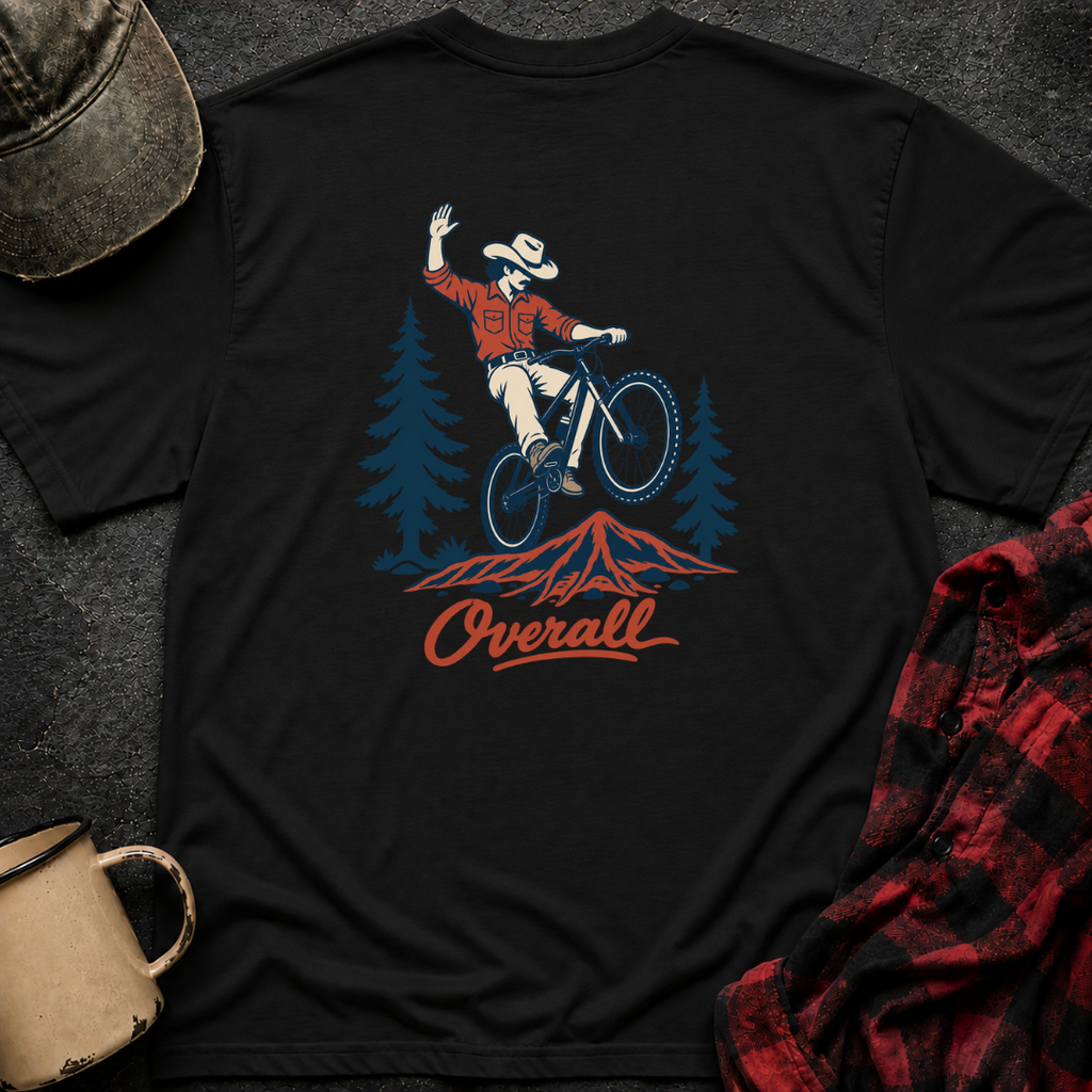 Forest Rodeo T-Shirt | Minimal Chest Emblem