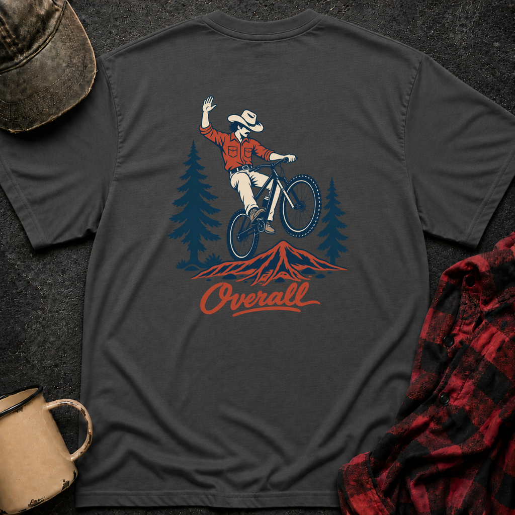 Forest Rodeo T-Shirt | Minimal Chest Emblem