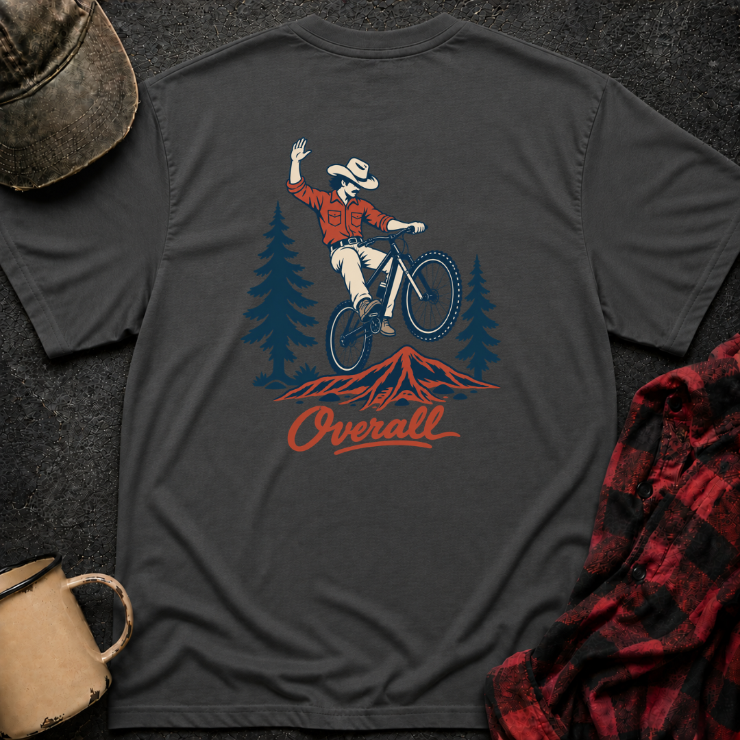 Forest Rodeo T-Shirt | Minimal Chest Emblem