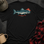 Fish Hat T-Shirt | Minimal Chest Emblem
