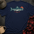 Fish Hat T-Shirt | Minimal Chest Emblem