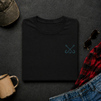 Fish Hat T-Shirt | Minimal Chest Emblem