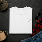 Fish Hat T-Shirt | Minimal Chest Emblem