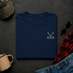 Fish Hat T-Shirt | Minimal Chest Emblem