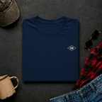 Horse River T-Shirt | Minimal Chest Emblem
