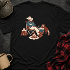 Racoon Lunch T-Shirt | Minimal Chest Emblem