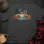 Hot Tub Cowboy T-Shirt | Minimal Chest Emblem