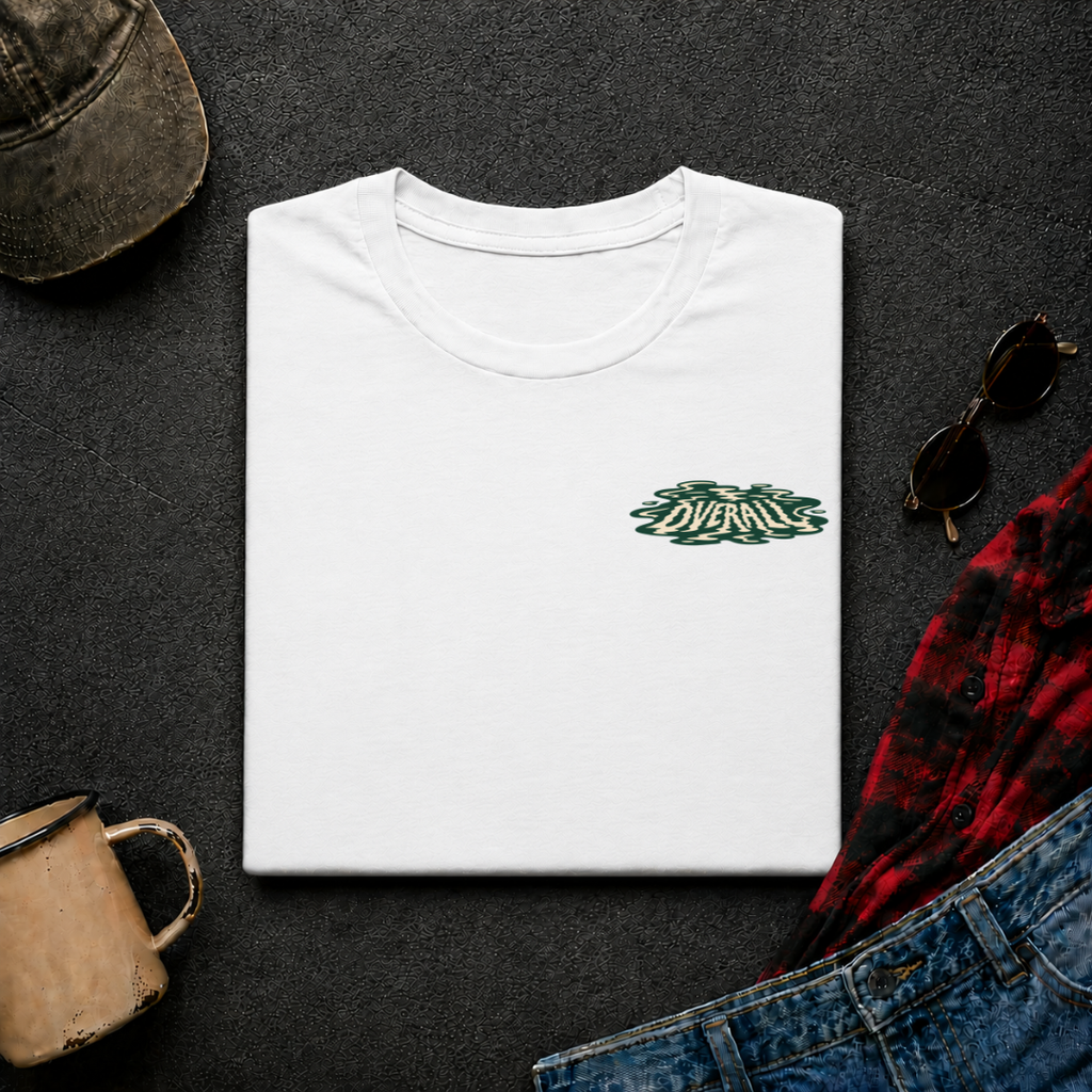 Hot Tub Cowboy T-Shirt | Minimal Chest Emblem