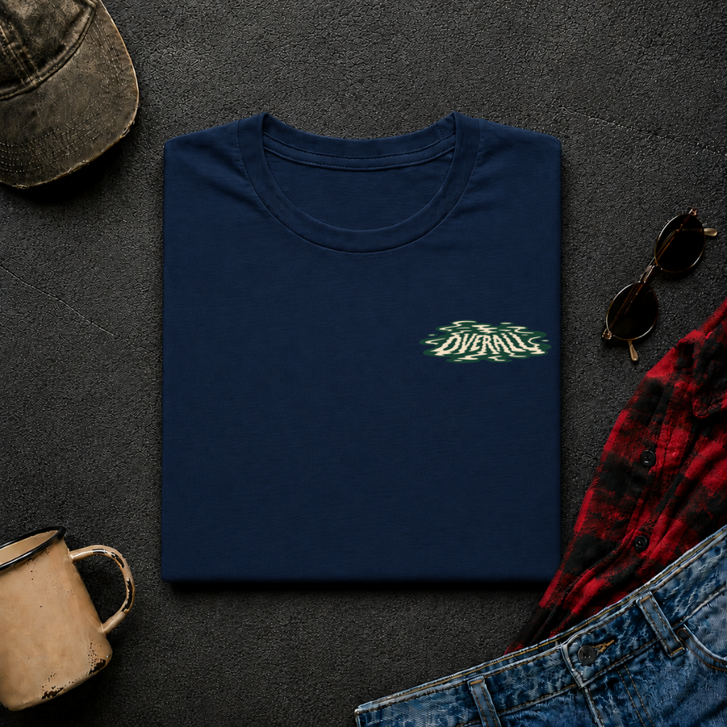Hot Tub Cowboy T-Shirt | Minimal Chest Emblem