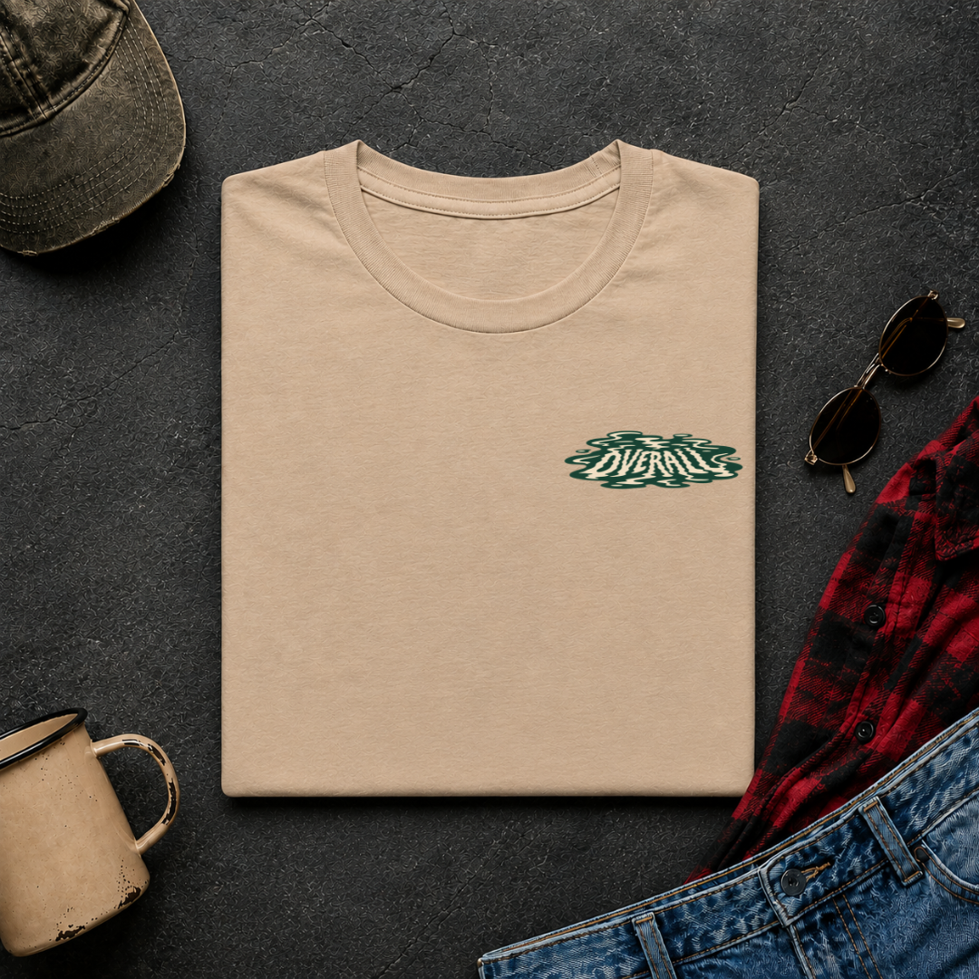 Hot Tub Cowboy T-Shirt | Minimal Chest Emblem