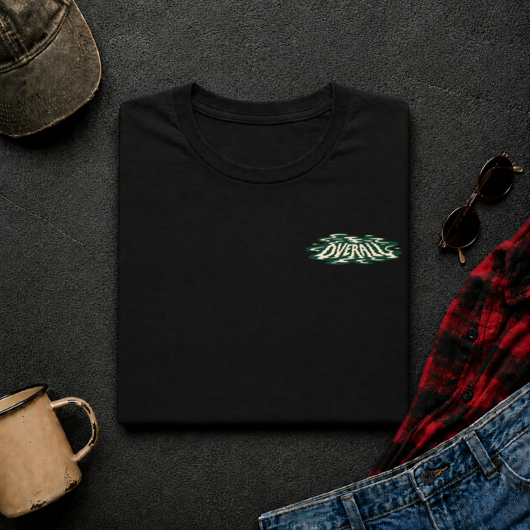 Hot Tub Cowboy T-Shirt | Minimal Chest Emblem