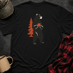 Bear Mug T-Shirt | Minimal Chest Emblem
