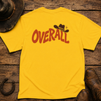Overall Cowboy Hat T-Shirt | Minimal Chest Emblem