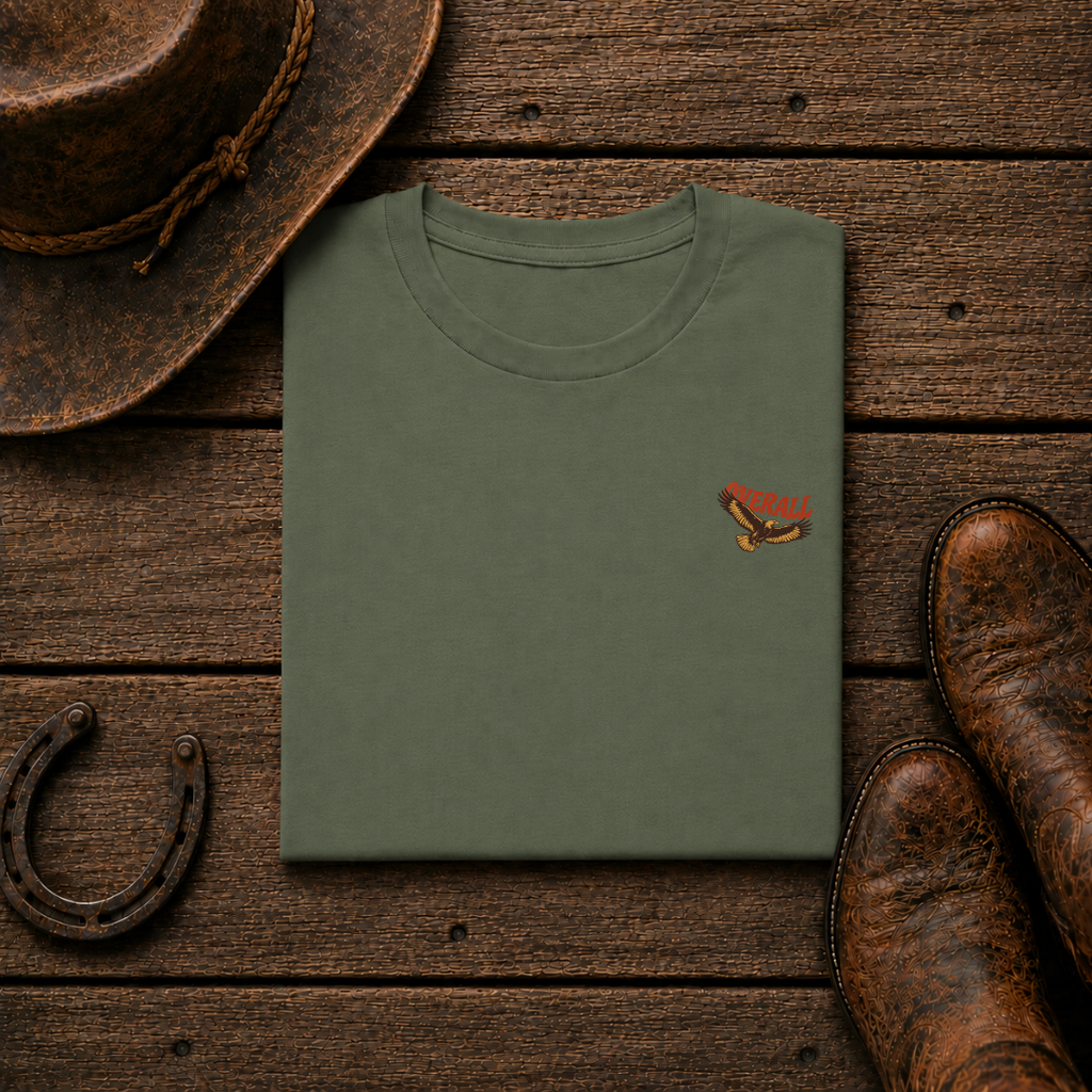 Eagle T-Shirt | Minimal Chest Emblem