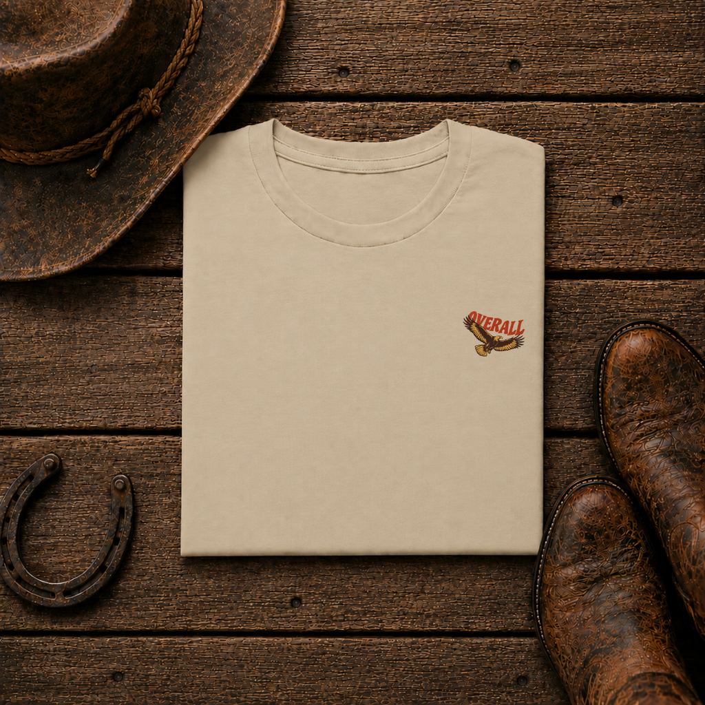 Eagle T-Shirt | Minimal Chest Emblem
