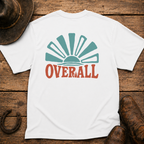 Overall Sunset T-Shirt | Minimal Chest Emblem