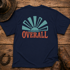 Overall Sunset T-Shirt | Minimal Chest Emblem