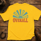 Overall Sunset T-Shirt | Minimal Chest Emblem