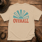 Overall Sunset T-Shirt | Minimal Chest Emblem