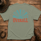 Overall Sunset T-Shirt | Minimal Chest Emblem