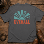 Overall Sunset T-Shirt | Minimal Chest Emblem