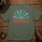 Overall Sunset T-Shirt | Minimal Chest Emblem