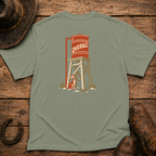 Water Tower T-Shirt | Minimal Chest Emblem