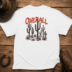 Overall CactusT-Shirt | Minimal Chest Emblem