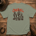 Overall CactusT-Shirt | Minimal Chest Emblem