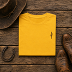 Overall CactusT-Shirt | Minimal Chest Emblem