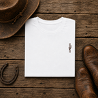 Overall CactusT-Shirt | Minimal Chest Emblem