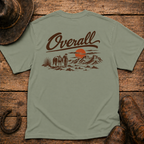 Desert LandscapeT-Shirt | Minimal Chest Emblem