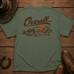 Desert LandscapeT-Shirt | Minimal Chest Emblem