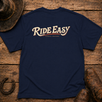 Ride Easy T-Shirt | Minimal Chest Emblem