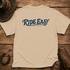 Ride Easy T-Shirt | Minimal Chest Emblem