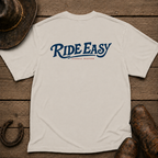 Ride Easy T-Shirt | Minimal Chest Emblem