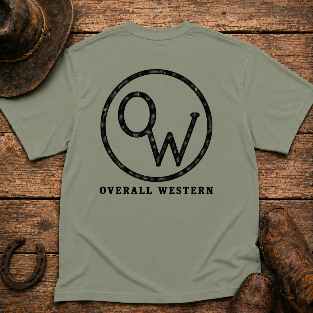 Iron Brand T-Shirt | Minimal Chest Emblem