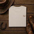 Rope T-Shirt | Minimal Chest Emblem