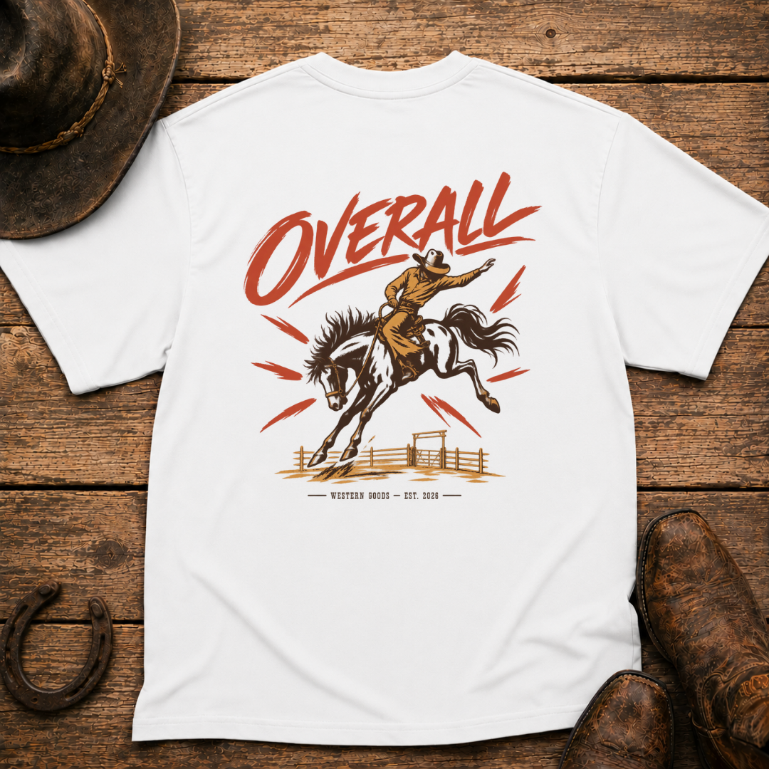 Overall Days T-Shirt | Minimal Chest Emblem