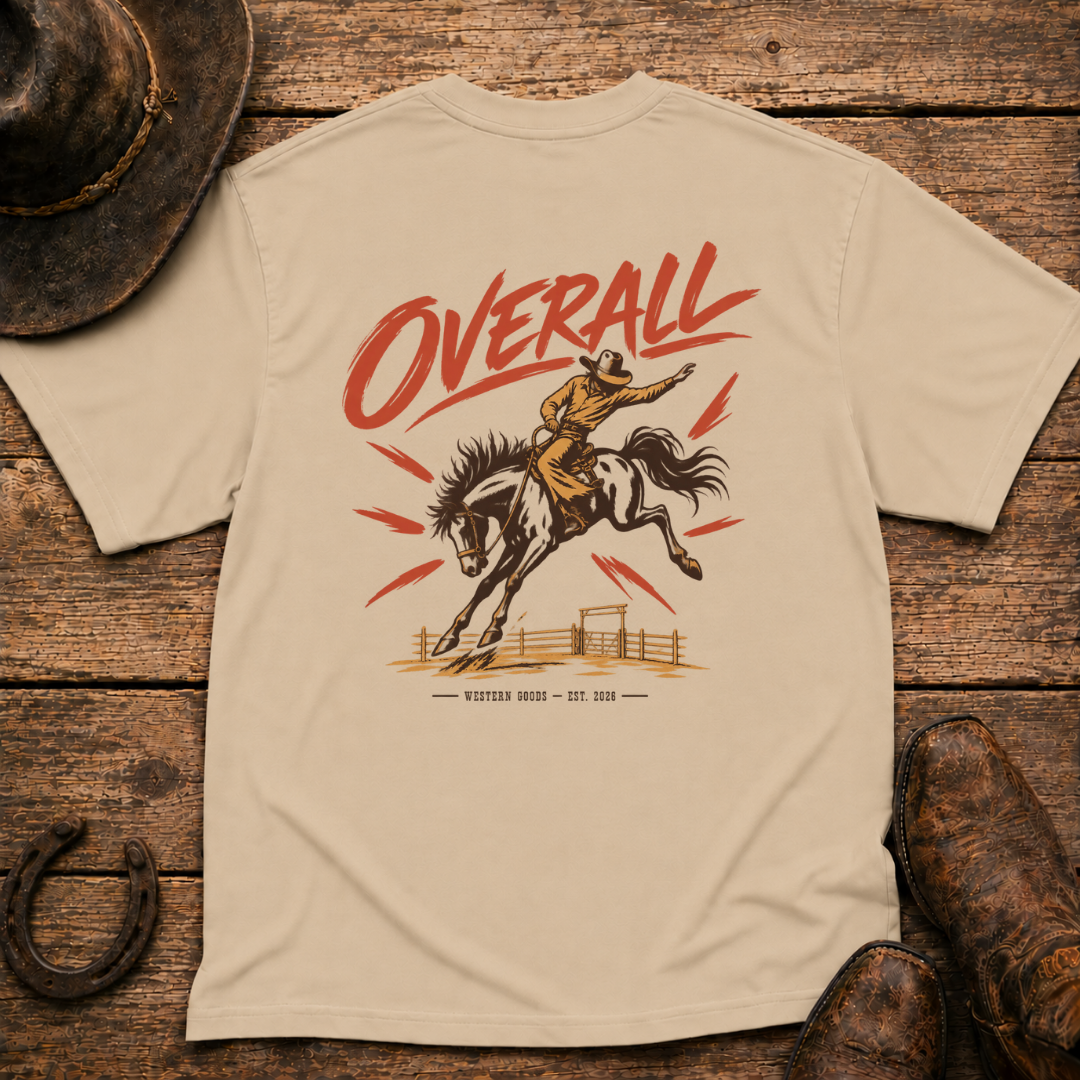 Overall Days T-Shirt | Minimal Chest Emblem