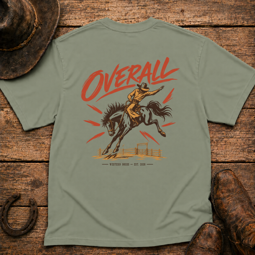 Overall Days T-Shirt | Minimal Chest Emblem