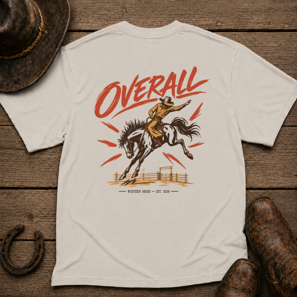 Overall Days T-Shirt | Minimal Chest Emblem