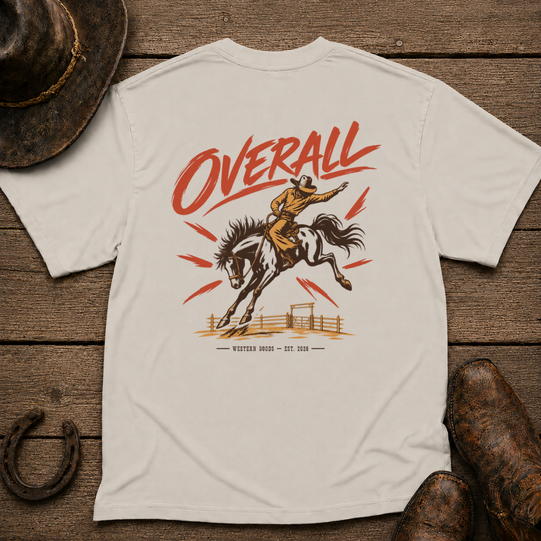 Overall Days T-Shirt | Minimal Chest Emblem