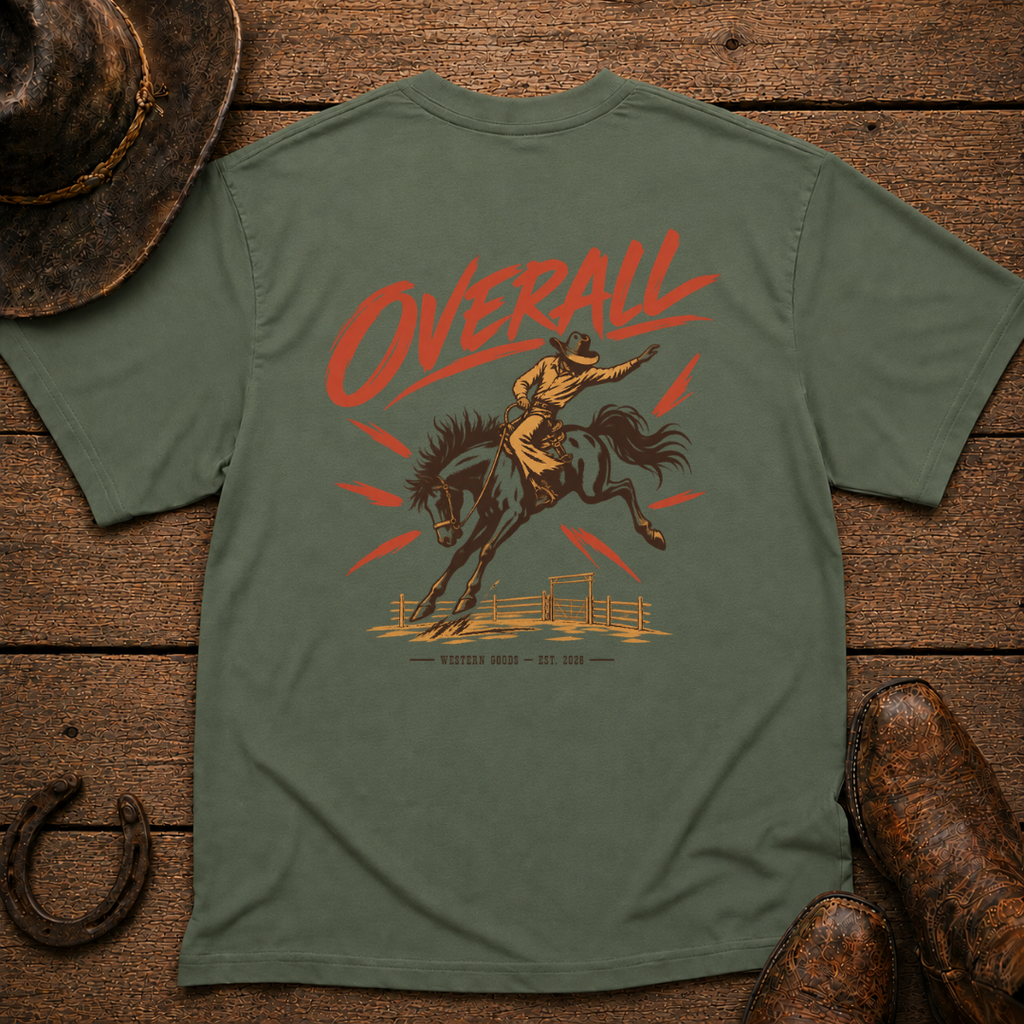 Overall Days T-Shirt | Minimal Chest Emblem