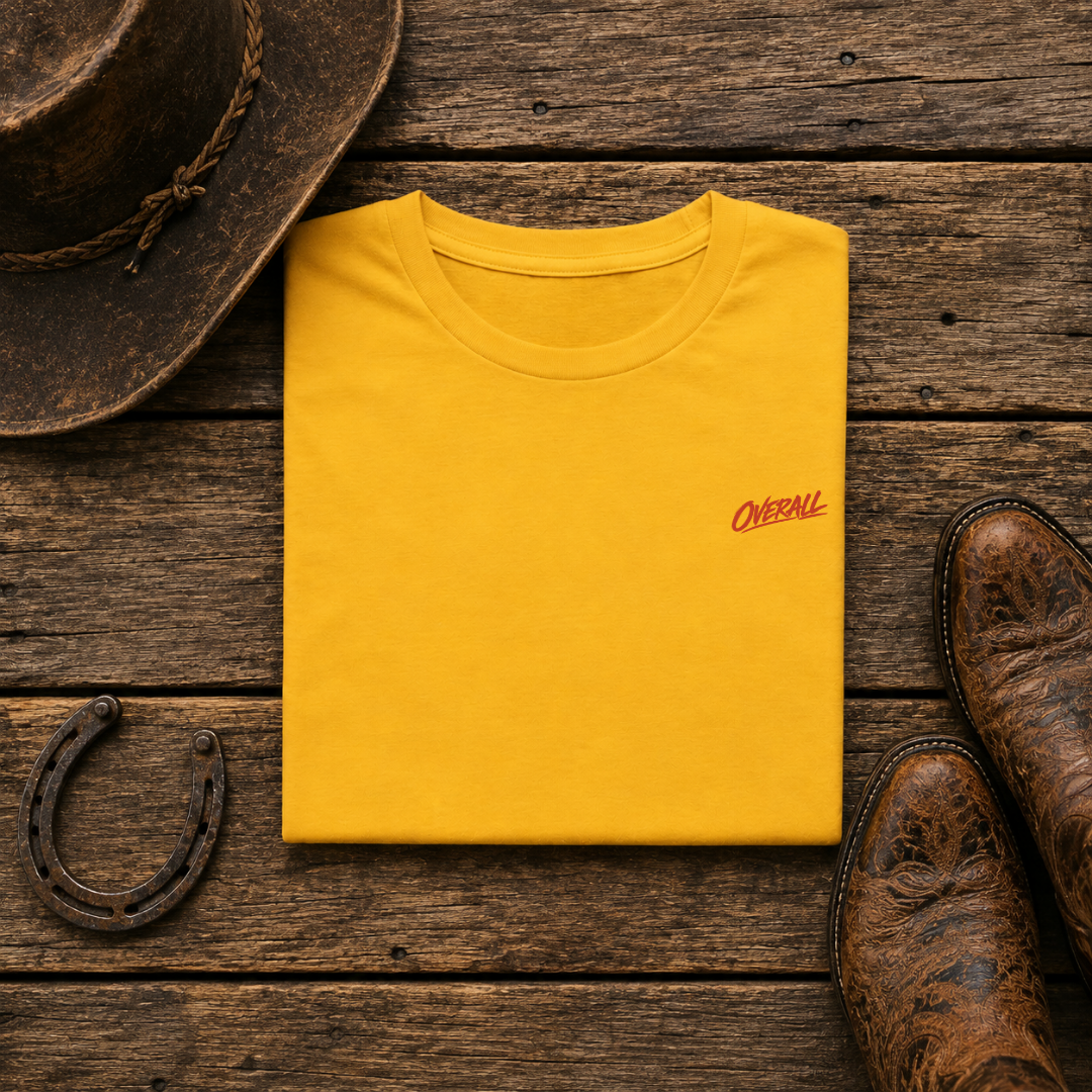 Overall Days T-Shirt | Minimal Chest Emblem