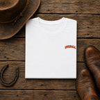 Bucking Bronco T-Shirt | Minimal Chest Emblem