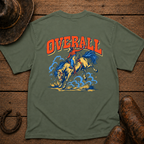 Bucking Bronco T-Shirt | Minimal Chest Emblem